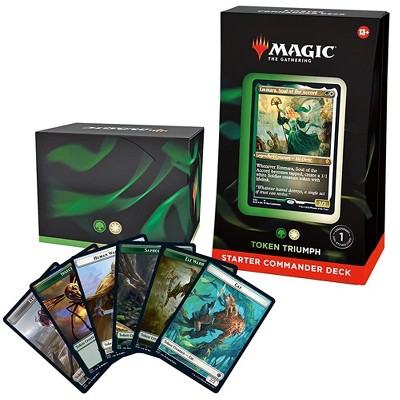 Magic The Gathering Magic: The Gathering Starter Commander Deck – Token Triumph (Green-White)