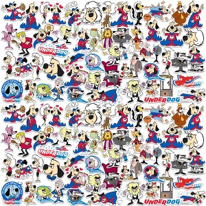 Underdog 100ct Vinyl Large Deluxe Stickers Variety Pack - 1 of 4