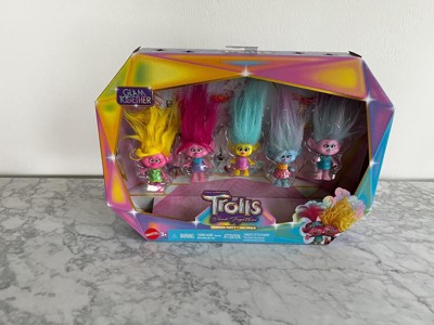 Dreamworks Trolls Band Together Shimmer Party Multipack With 5 Small Dolls  & 2 Hair Accessories : Target