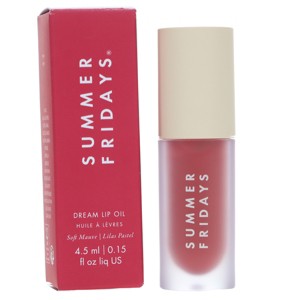 Summer Fridays Dream Lip Oil Soft Mauve 0.15 oz - 1 of 4