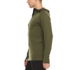 Minus33 Merino Wool Micro Weight - Men's Wool 1/4 Zip Sun Hoodie Woolverino - 3 of 4