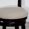 NicBex 30" Swivel Bar Stools with Slatted Back,Counter Height Bar Stools with Flared Legs,Barstools for Kitchen Counter,Home Bars - 4 of 4