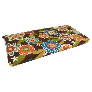 Blazing Needles, 40-inch by 19-inch Outdoor Spun Polyester Loveseat Cushion - 1 of 1