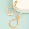 SOHI Women's Gold Teardrop Drop Earrings - 2 of 3