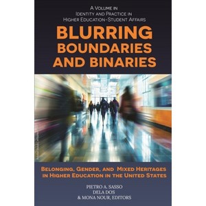 Blurring Boundaries and Binaries - (Identity & Practice in Higher Education-Student Affairs) by  Pietro A Sasso & Dela Dos & Mona Nour (Hardcover) - 1 of 1