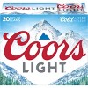 Coors Light Beer - 20pk/12 fl oz Cans - 2 of 4