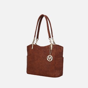 MKF Collection Malika M Signature Women’s Vegan Leather Handbag Satchel by Mia K - 1 of 4