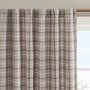 Gracie Mills Brianna Plaid Curtain Panel with Fleece Lining - 3 of 4