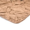 HGTV Triple Jacquard Carved Faux Fur Throw Blanket Nomadic Desert 50 x 70 inches - 2 of 4
