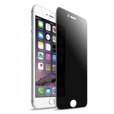 INSTEN Privacy Anti-Spy Tempered Glass Screen Protector Compatible With Apple iPhone 6/6s