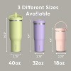 Hydrapeak Nomad 40 Oz Stainless Steel Double Vacuum Insulated Tumbler With Carrying Handle And Leakproof Sip Lid - 3 of 4