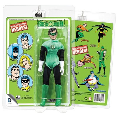 DC Comics 8 Inch Action Figures With Retro Cards: Green Lantern