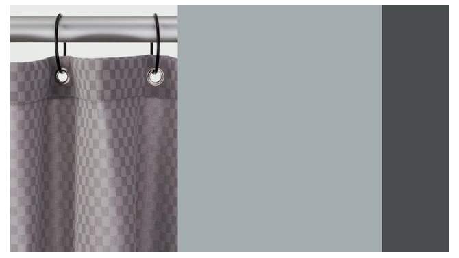Shower Curtain Rings  Matte Black - Made By Design&#8482;, 2 of 6, play video