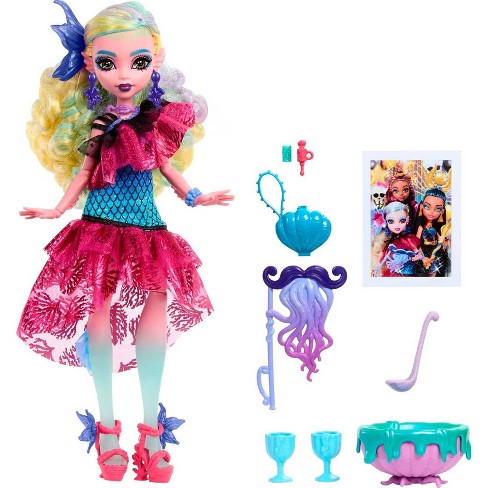 Monster High Lagoona Blue Fashion Doll In Monster Ball Party Dress With ...