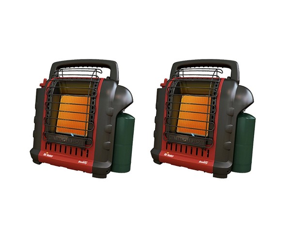 Mr. Heater Portable Buddy Camping, Job Site, Hunting Propane  Heater (2 Pack)