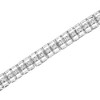 Haus of Brilliance Silver 1/10 Cttw Diamond Double-Link Rolex Tennis Bracelet - 3 of 4
