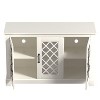 Galano Millicent Wood 45.7 in. 3 Door Wide Sideboard with Adjustable Shelves - 4 of 4