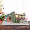 Cody Foster 6.0 Inch Blue Palm Springs House Mid Century Modern Village Buildings - 2 of 4