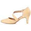 Journee Collection Women's Tillis Pointed Toe Mid Heel Pumps - 2 of 4