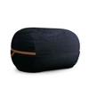 Big Joe Bean Bag Chair with Removeable Cover, Foam Filled, Multiple Sizes and Fabrics, All Ages - 2 of 4