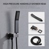 Shower System Shower Faucet Combo Set Wall Mounted with 10in Rainfall Shower Head and handheld shower faucet - 3 of 4
