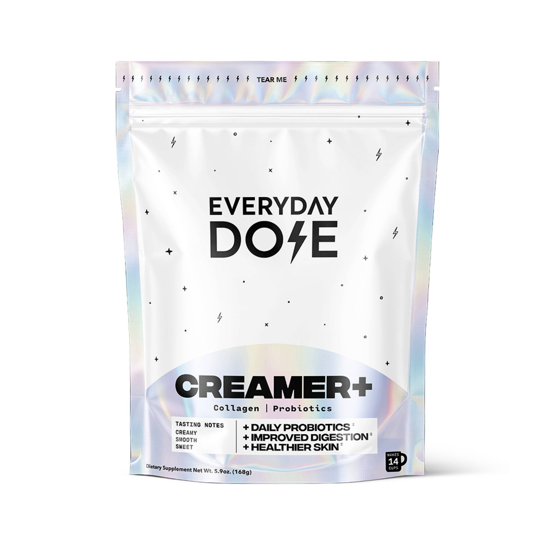 Everyday Dose Creamer+ - Collagen Coffee Creamer with Probiotics - A2 Dairy - 5.9oz