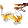 The Wine Savant Dragon Design Whiskey & Wine Decanter, Beautiful Home Decor, & a Stylish Home Bar Addition - 600 ml - 2 of 4