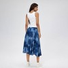 Women's Tie-Dye A-Line Midi Skirt - Wild Fable™ Navy Blue - 2 of 4