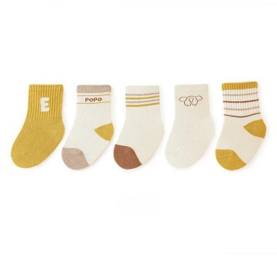 MyKids-USA Autumn Cartoon Print Pattern Baby Socks