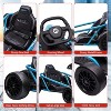 24V Ride-On Go Kart, Electric Battery-Powered Drift Kart with Dual 300W Motors, 8 MPH, Music & Horn, Outdoor Electric Car for Ages 8+ - 4 of 4