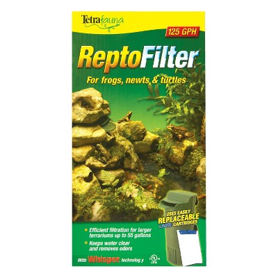 Tetra Fauna Repto Filter Up to 55gal Terrarium Filtration - 1.62lbs