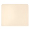 School Smart Manila File Folders, Letter Size, 1/2 Cut Tabs, Pack of 100 - 4 of 4