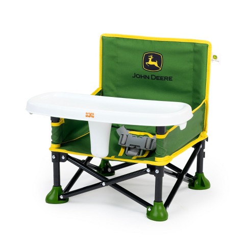 Bright Starts John Deere Pop N Sit Portable Booster Seat Green Target