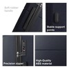 NAYSAYE Luggage ABS Hardshell 3 Piece Spinner Set with TSA Lock and Multi Position Handle for Travel, Blue, 21.06"*11.81"*30.31" - 3 of 4