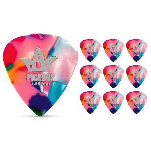Pick Boy Raindrop Multi-Color Cellulose Guitar Picks - 1 of 2