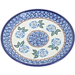 Blue Rose Polish Pottery 1102 Kalich Dessert Plate - 1 of 1