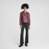 Women's Faux Leather Biker Jacket - Wild Fable™ - 3 of 3
