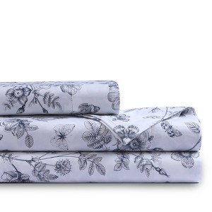 Tribeca Living 400 Thread Count Organic Cotton Extra Deep Pocket Sheet Set - 1 of 4