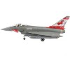 Eurofighter Typhoon Fighter Aircraft "ZK315, 41 Squadron, RAF Coningsby" 2015 Royal Air Force 1/72 Diecast Model by Hobby Master - 2 of 4