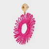 Sunburst Thread Earrings - A New Day™ - 2 of 2