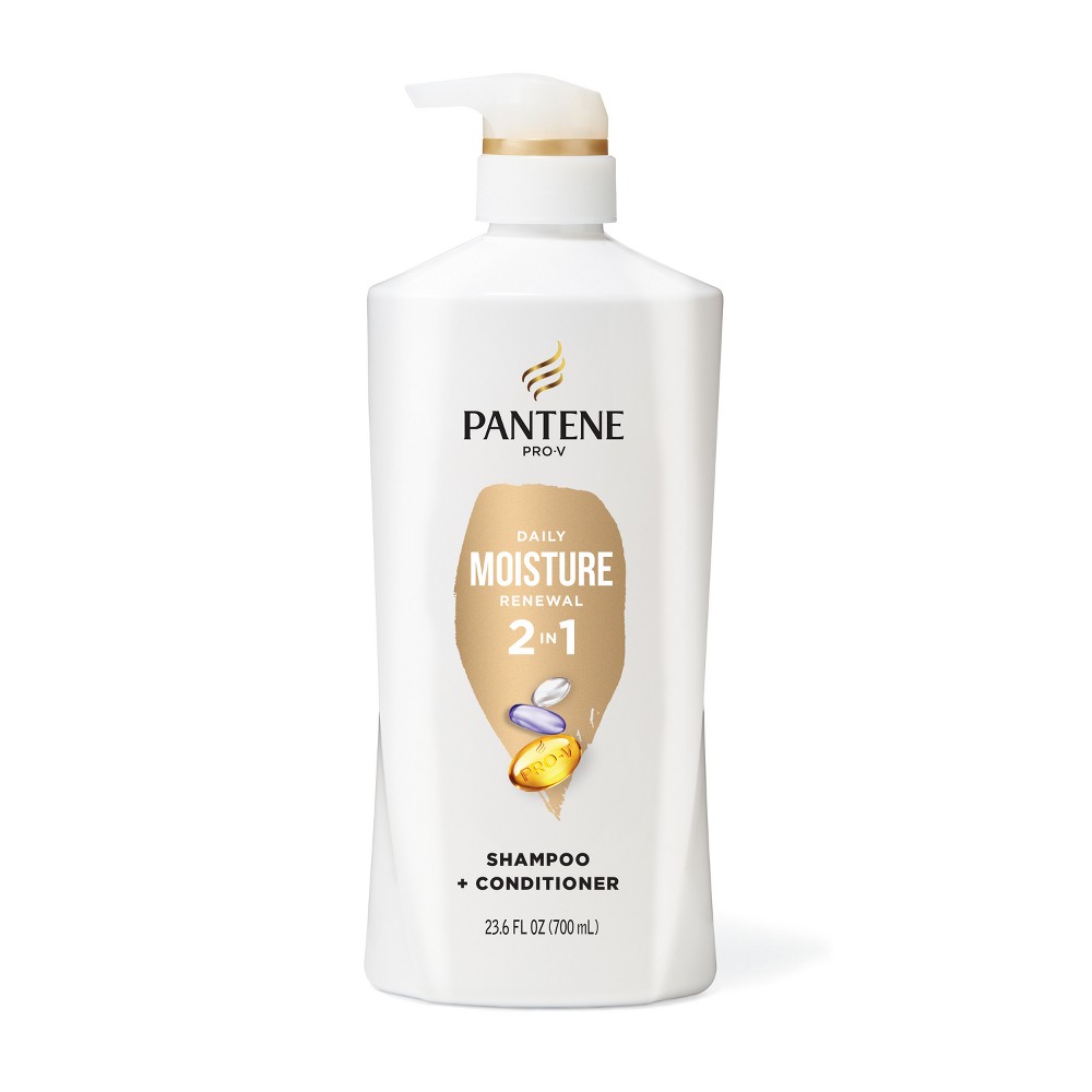 Photos - Hair Product Pantene Pro-V Daily Moisture Renewal 2-in-1 Shampoo & Conditioner - 23.6 fl oz 