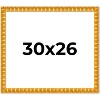 PosterPalooza | 30x26 Bamboo Picture Frame, UV Acrylic, 4 Finishes - Brown, Black, Gold, and Natural - 2 of 4