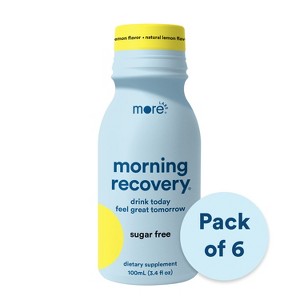 Morning Recovery Electrolyte, Milk Thistle Drink Proprietary Formula to Hydrate for Morning Recovery, Highly Soluble Liquid DHM, Sugar-Free Lemon - 1 of 4