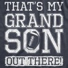 Mens Thats My Grandson Out There T Shirt Funny Proud Football Grandparent Tee For Guys - Crazy Dog Men's T Shirt - 2 of 4