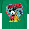 Boys' - Disney - Together Fur Ever Mickey Pluto Short Sleeve Graphic T-Shirt - 2 of 4