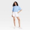 Women's Boxy Cropped Short Sleeve Top - JoyLab™ - 3 of 4