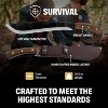 Condor Jungolo Machete – 1075 High Carbon Steel Blade, Walnut Handle, Heavy Duty Build, Handcrafted Leather Sheath Included - 3 of 4
