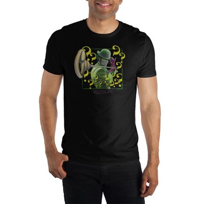 DC Comics The Riddler Short-Sleeve T-Shirt-3X-Large