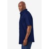 KingSize Short Sleeve Wrinkle Resistant Sport Shirt - 4 of 4