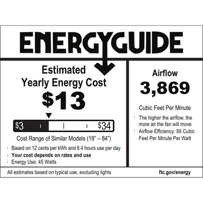 52" Bronze Reversible Blade Ceiling Fan with LED Light and Remote